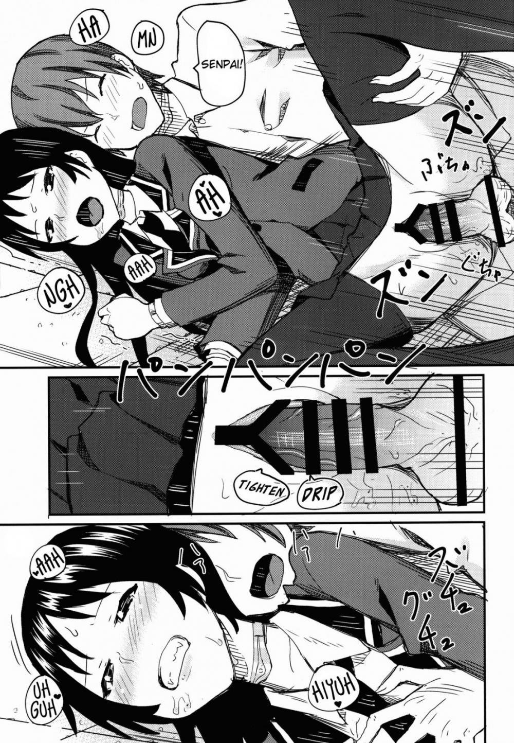 Hentai Manga Comic-I Tried To Approach Kajou-senpai With My Bare Dick-Read-19